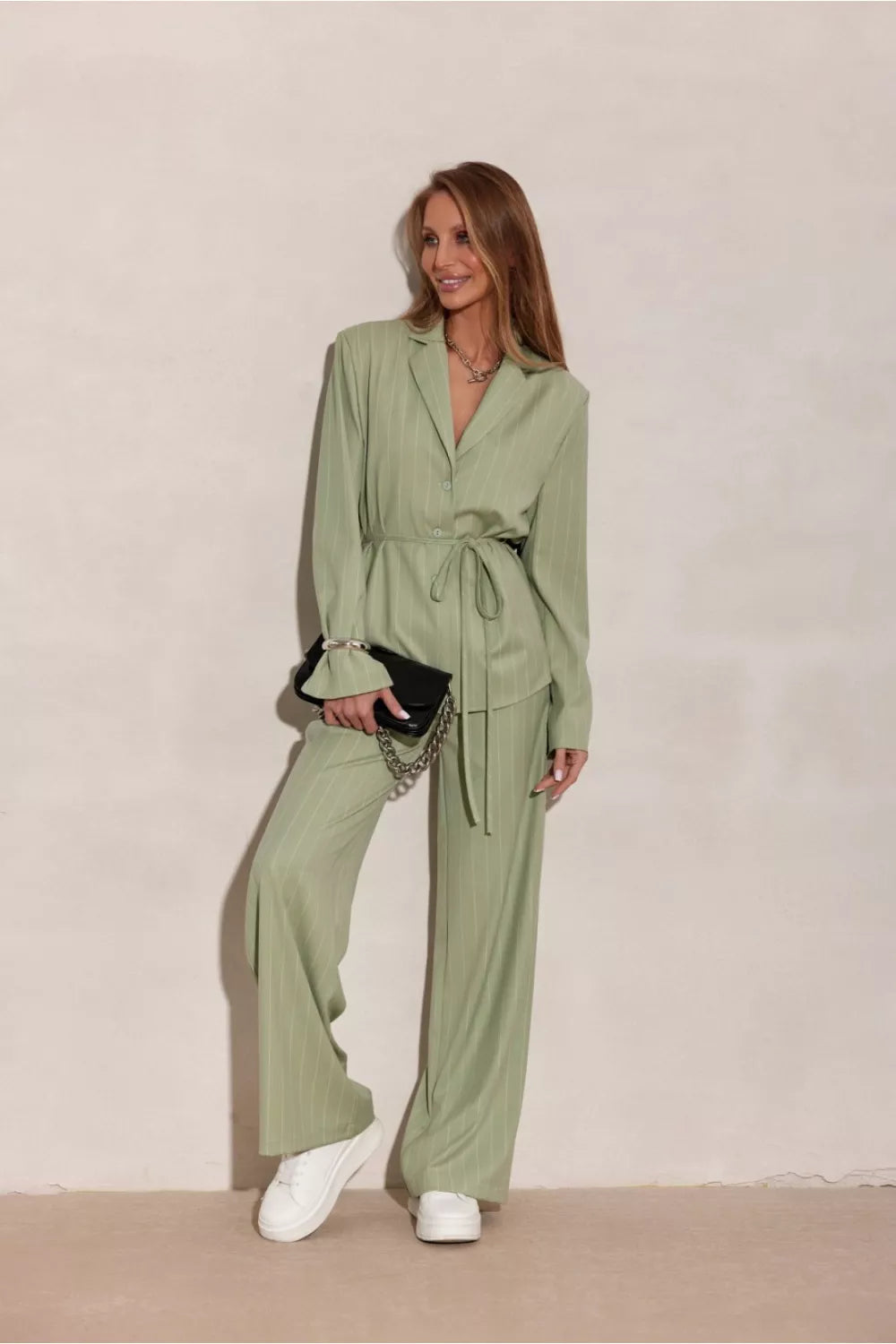 Ilgo rankovės marškiniai, modelis 224024 Roco Fashion