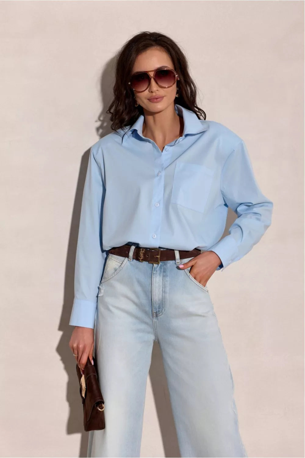 Roco Fashion 224034 modelio ilgomis rankovėmis marškiniai