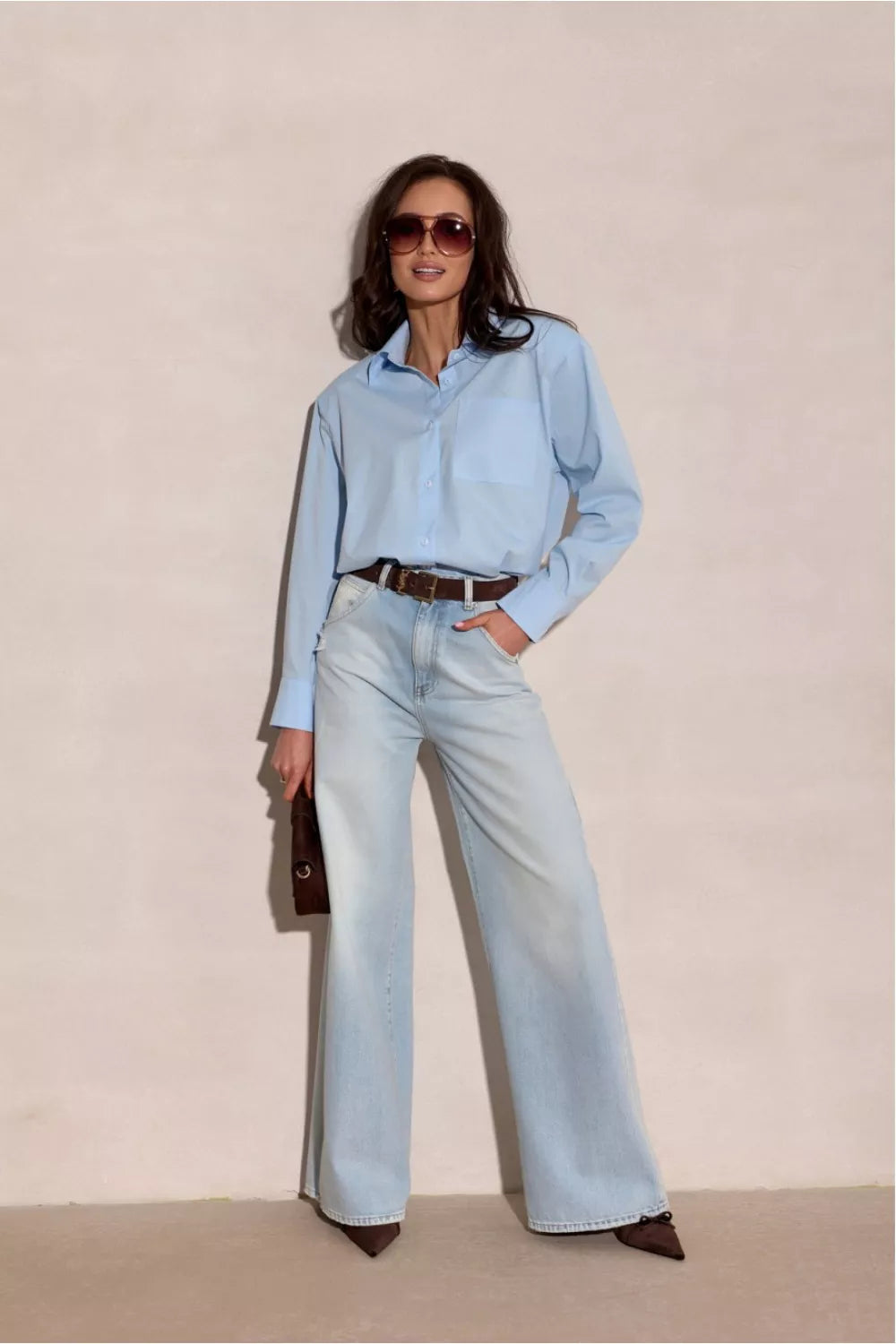 Roco Fashion 224034 modelio ilgomis rankovėmis marškiniai