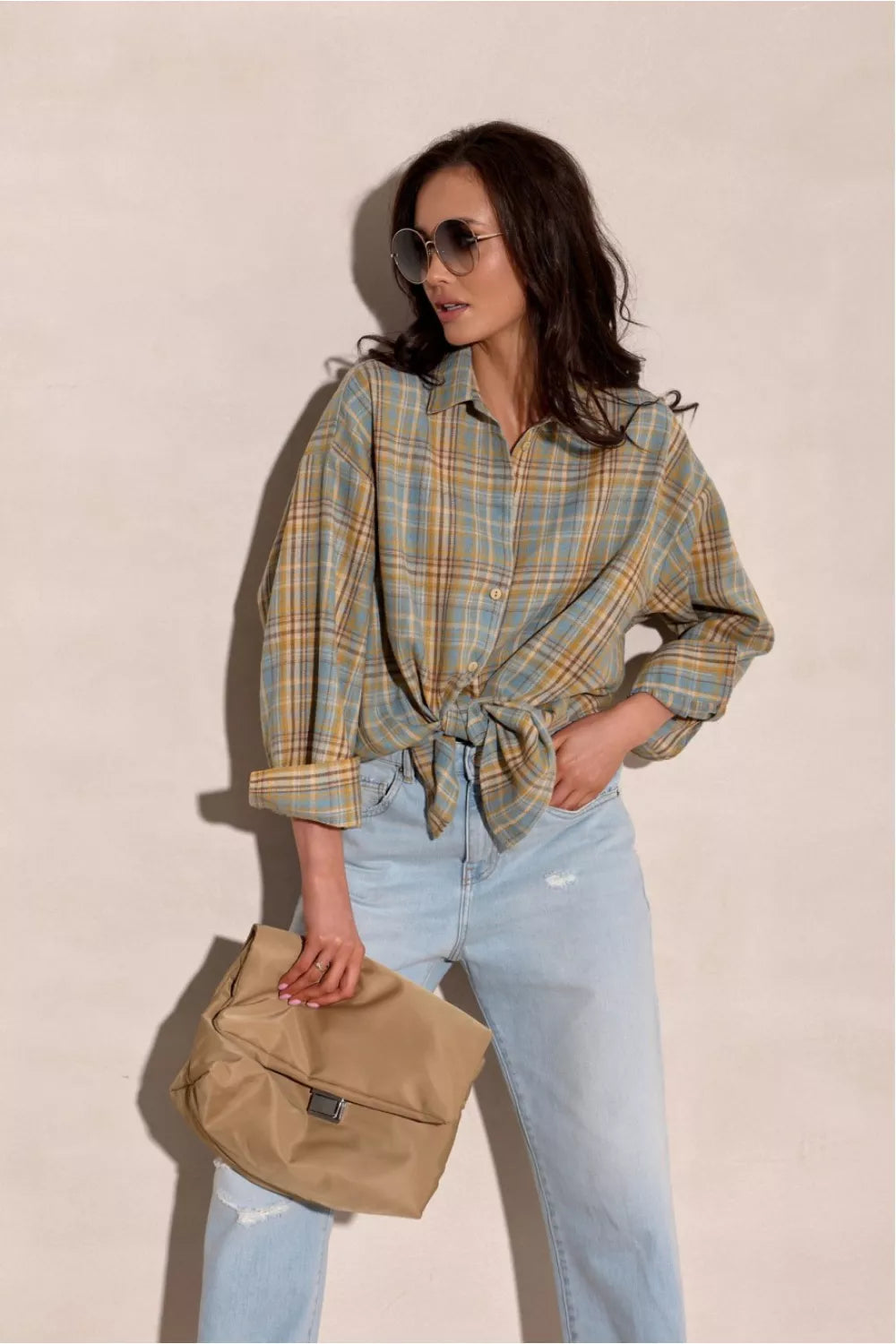 Roco Fashion 224035 modelio ilgomis rankovėmis marškiniai
