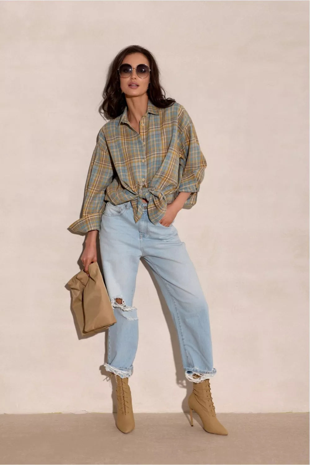 Roco Fashion 224035 modelio ilgomis rankovėmis marškiniai