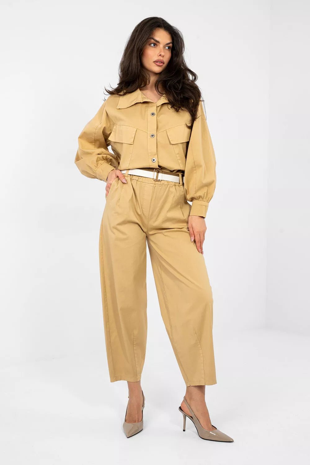 Moteriškos kelnės modelis 224184 Italy Moda