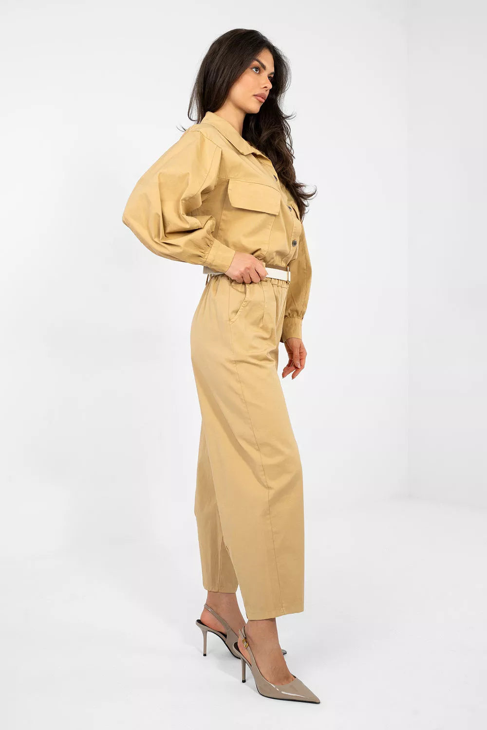 Moteriškos kelnės modelis 224184 Italy Moda