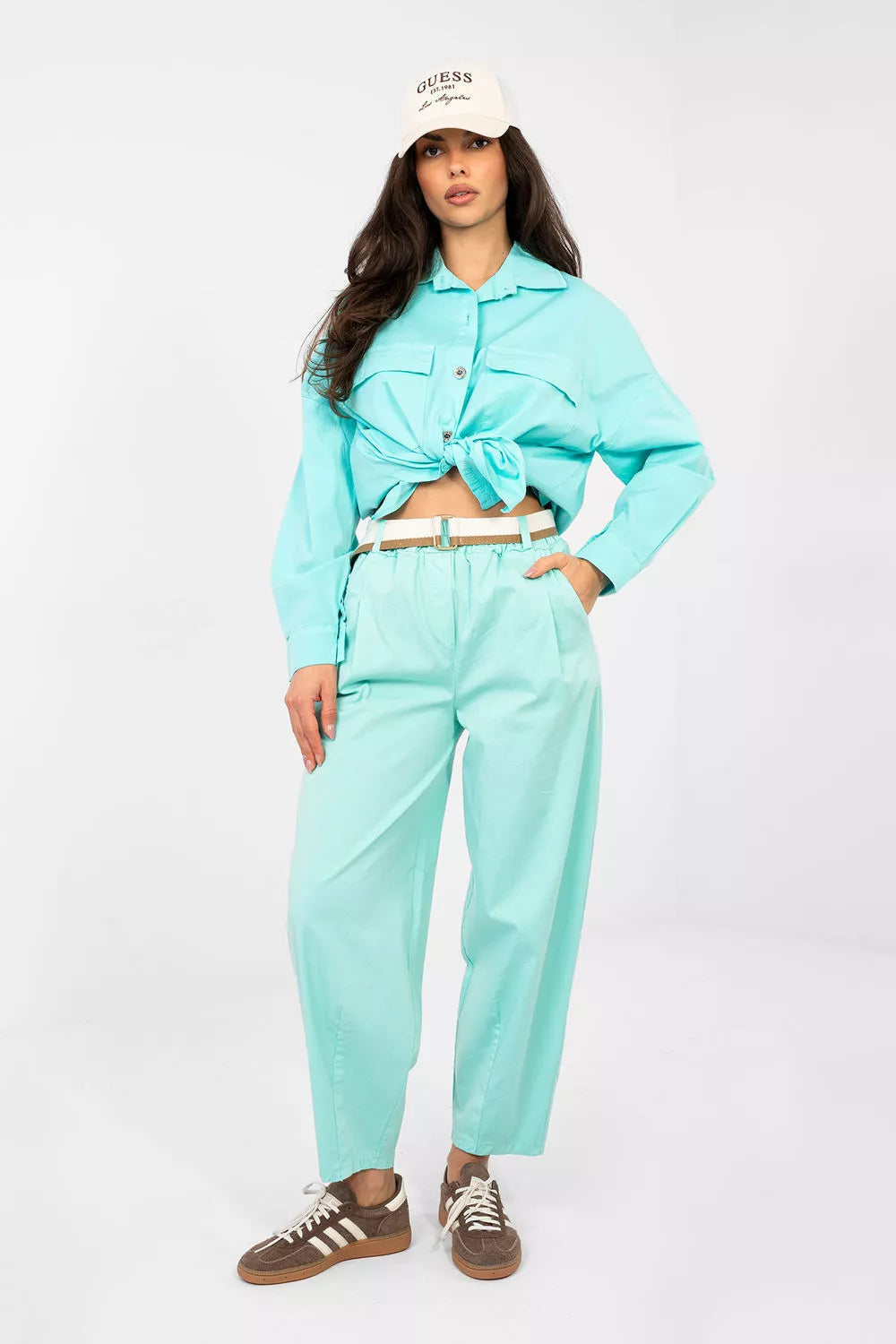 Moteriškos kelnės modelis 224186 Italy Moda