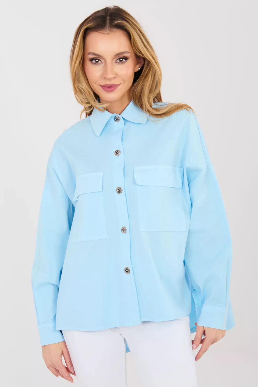 Ilgaranovečio marškiniai, modelis 224203 Italy Moda