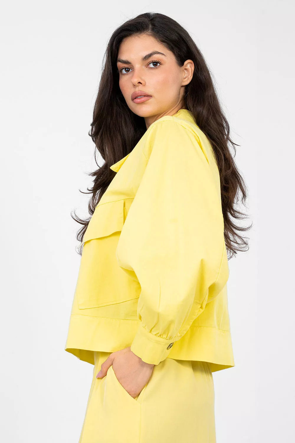 Ilgomis rankovėmis marškiniai, modelis 224291 Rue Paris