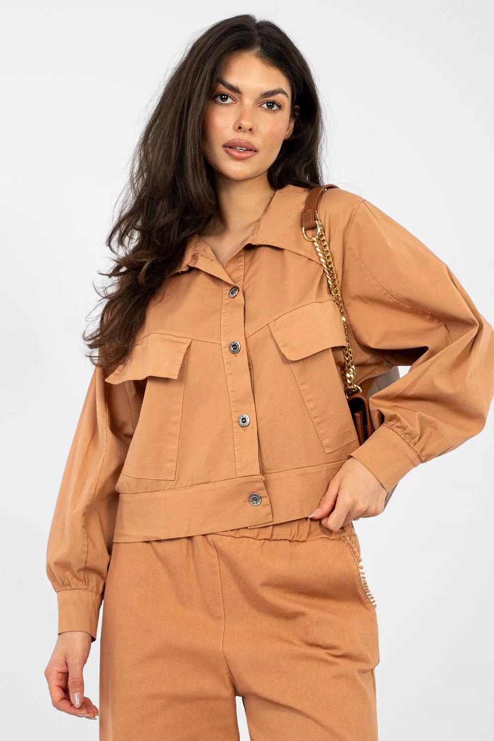 Ilgo rankovės marškiniai, modelis 224292 Rue Paris