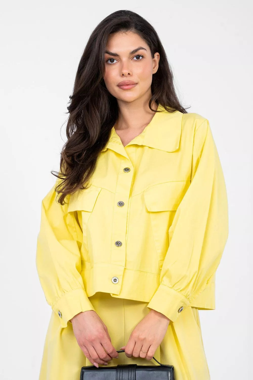 Ilgomis rankovėmis marškiniai, modelis 224291 Rue Paris
