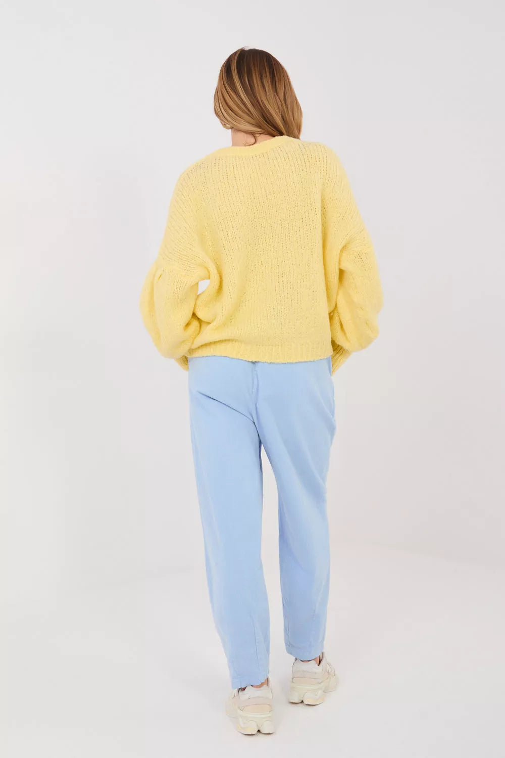 Kordurines kelnės modelis 224381 Italy Moda