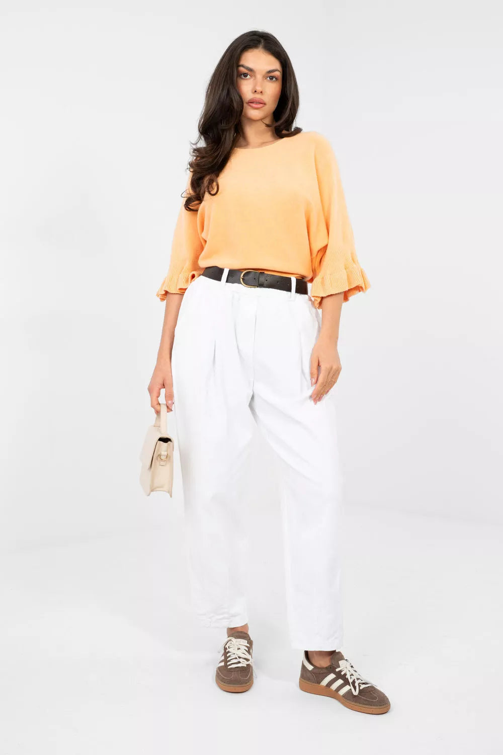 Kordirait kelnės, modelis 224384 Italy Moda