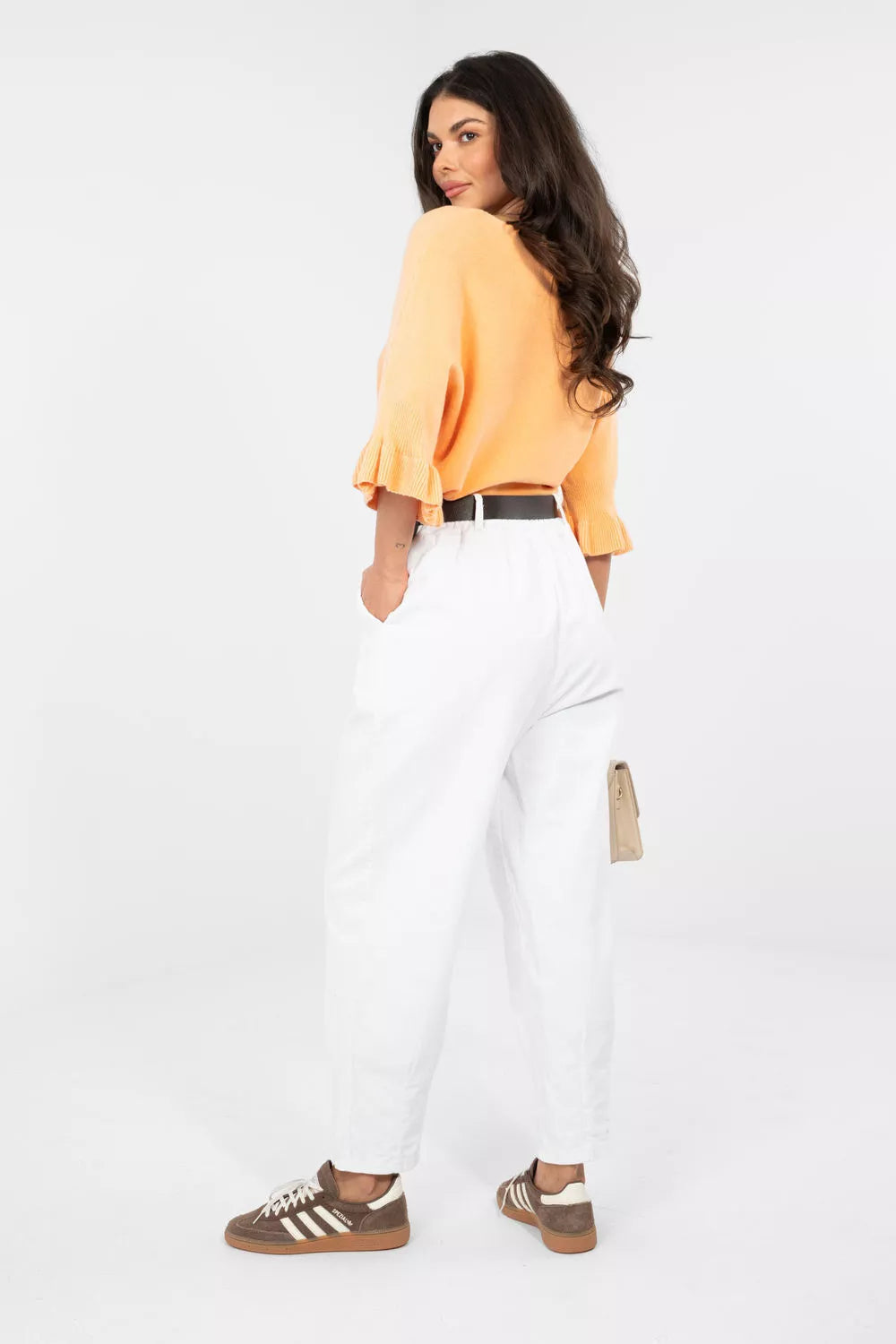 Kordirait kelnės, modelis 224384 Italy Moda