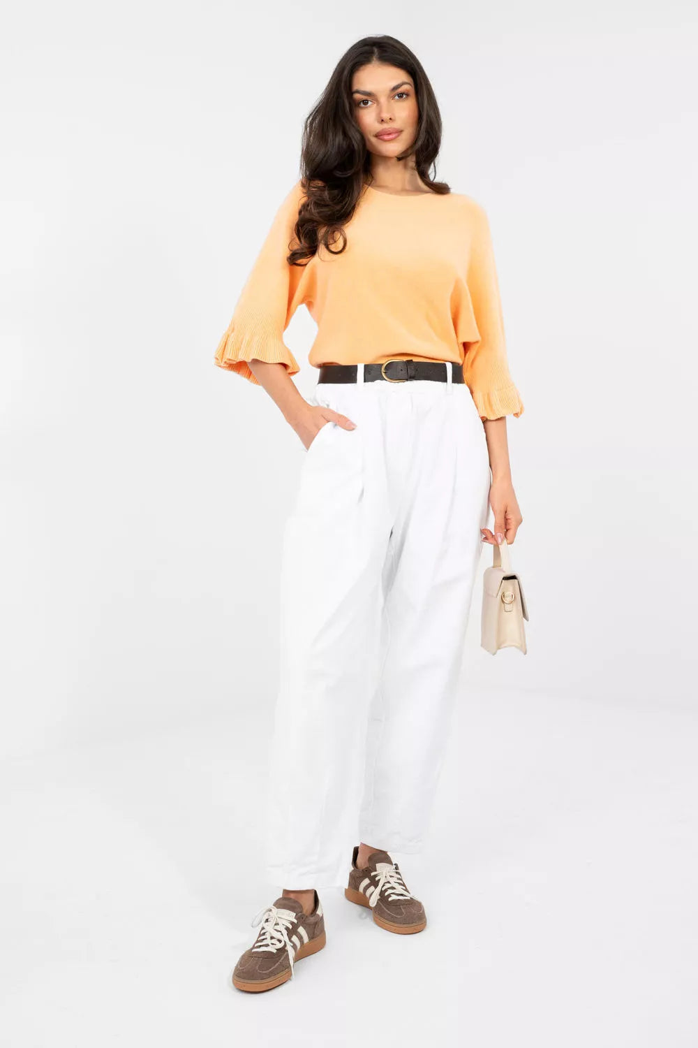 Kordirait kelnės, modelis 224384 Italy Moda