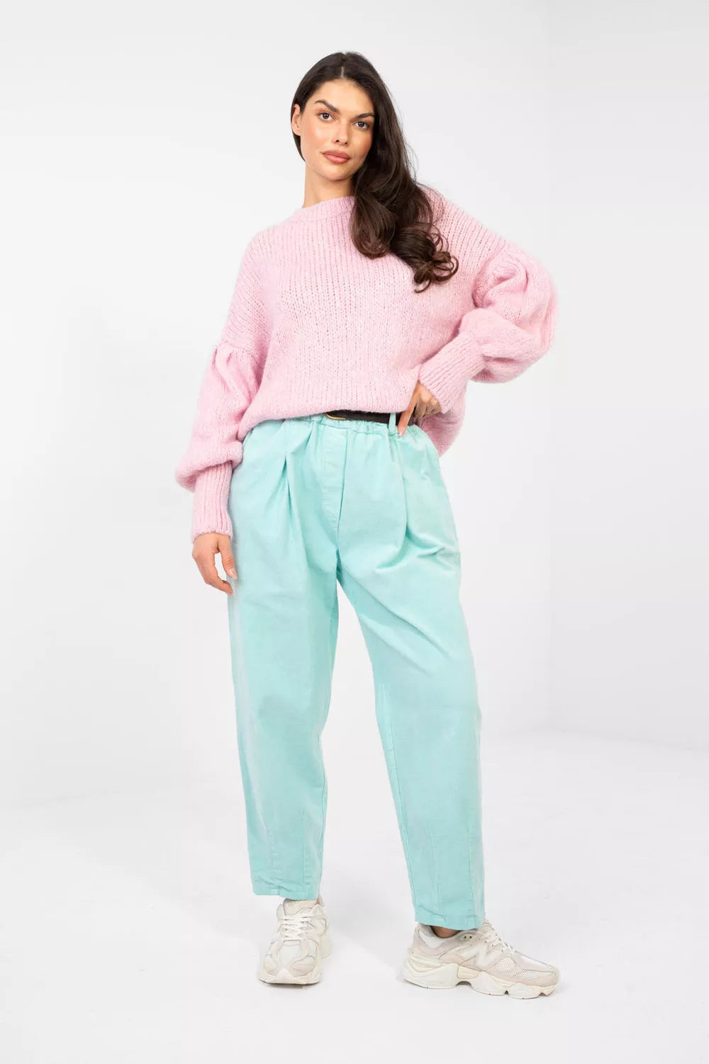Kordurė kelnės modelis 224385 Italy Moda
