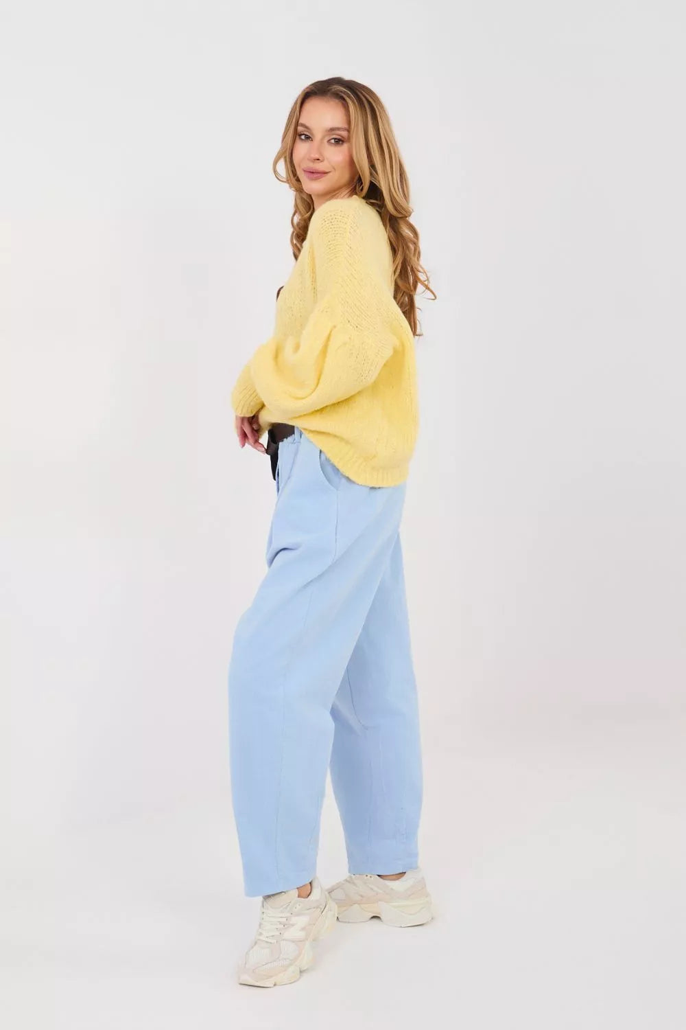 Kordurines kelnės modelis 224381 Italy Moda