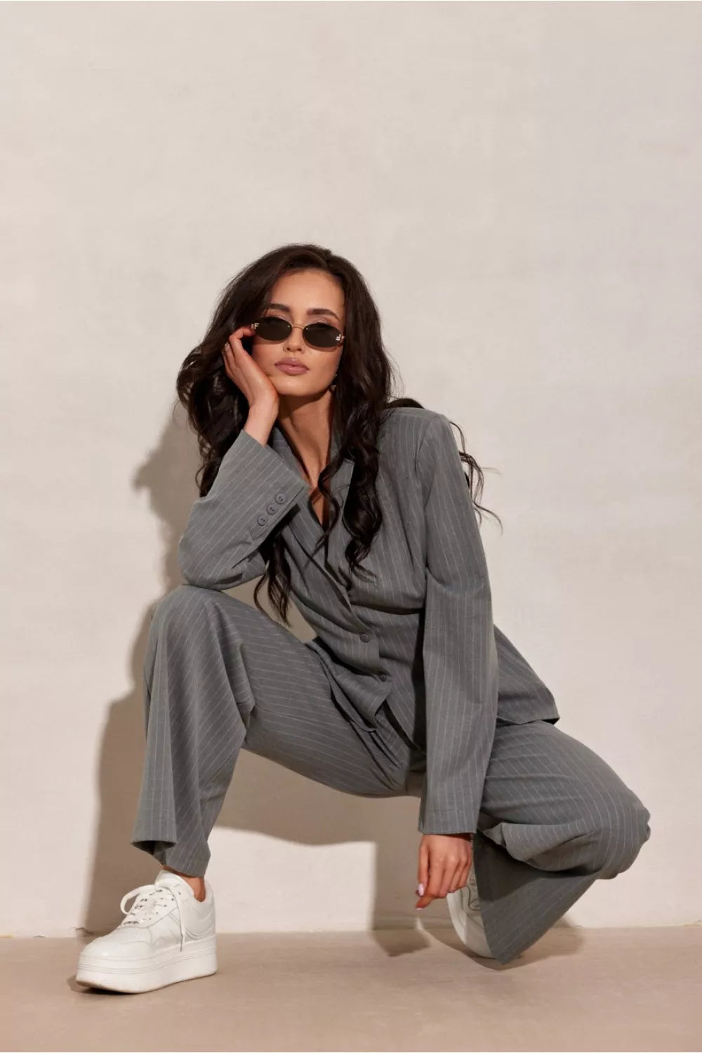 Moteriškos kelnės modelis 224812 Roco Fashion