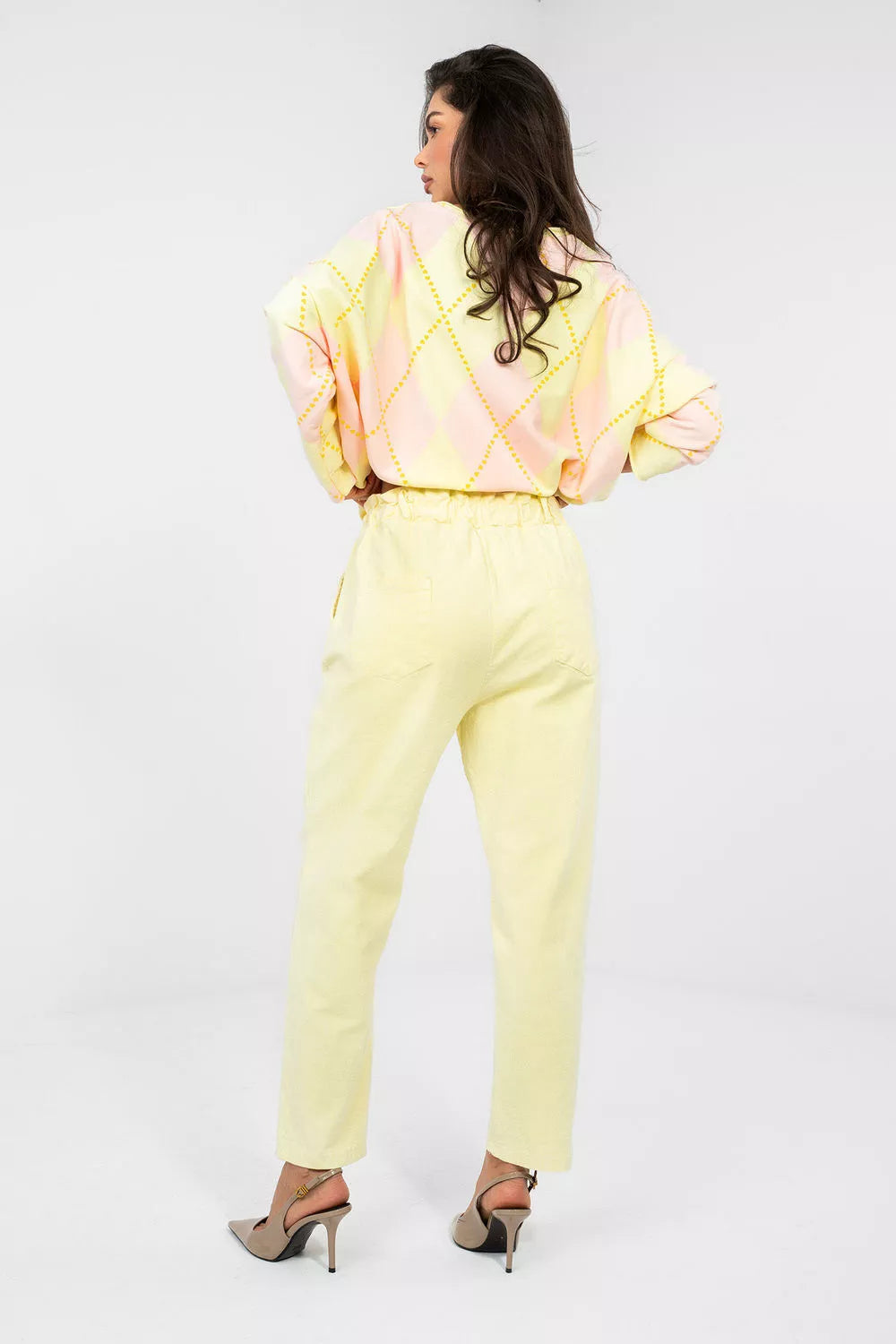 korduru kelnės modelis 224840 Italy Moda