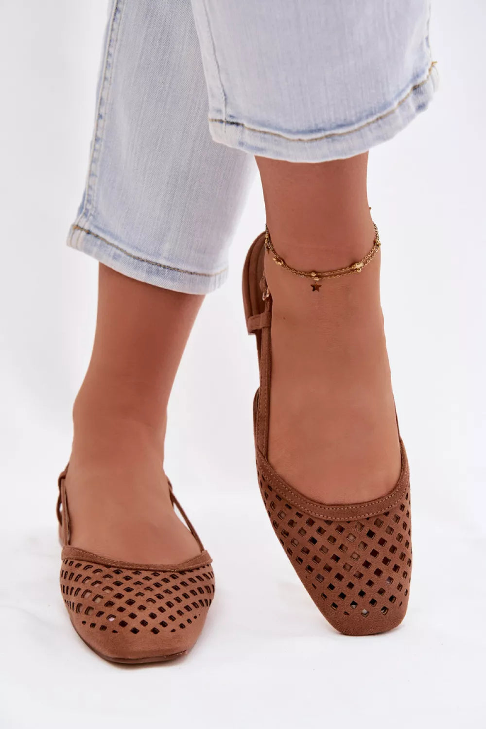 Baleto bateliai, modelis 224934, ženkite stilingai