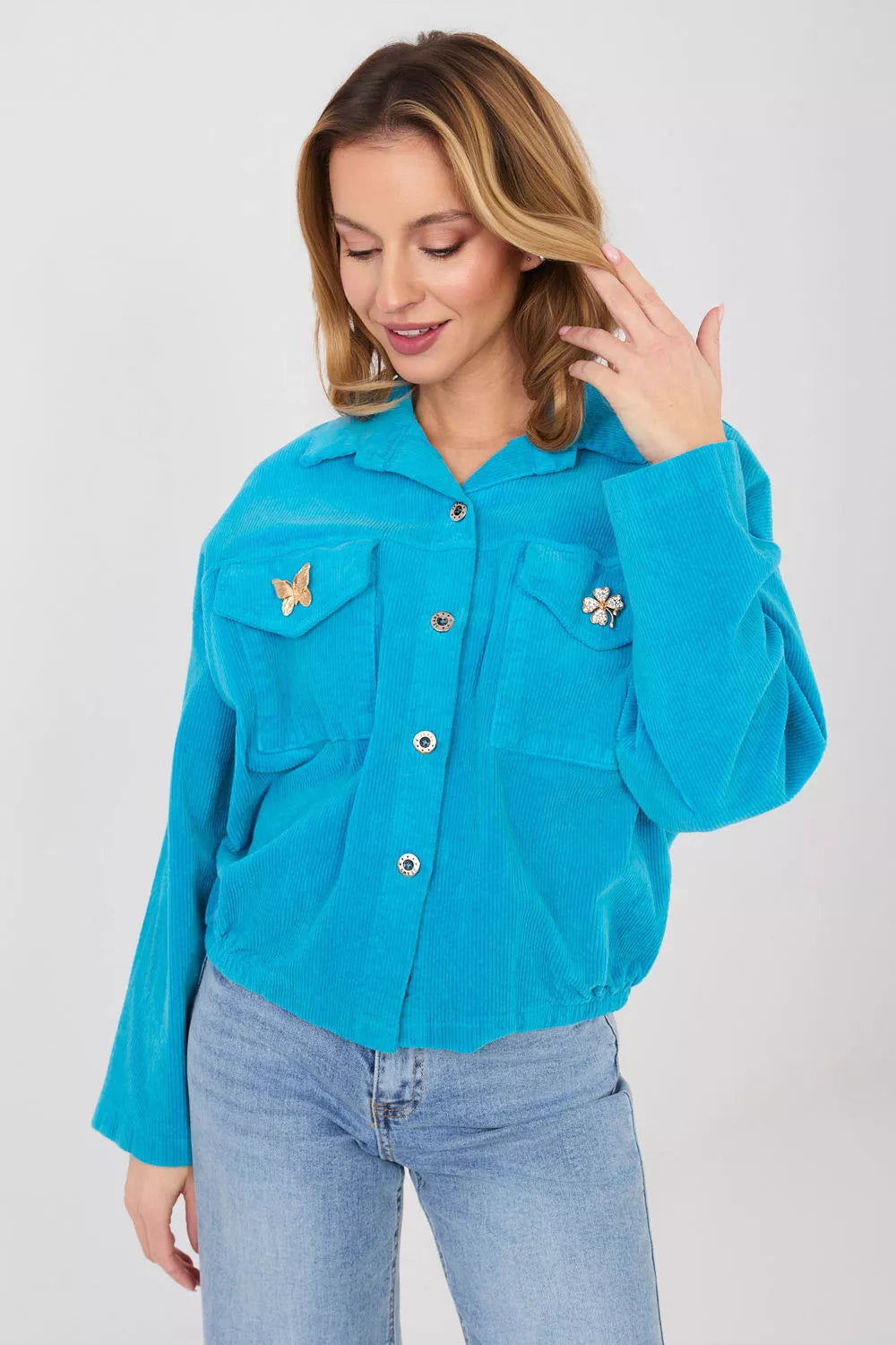 Kordoinės striukės modelis 224985 Rue Paris