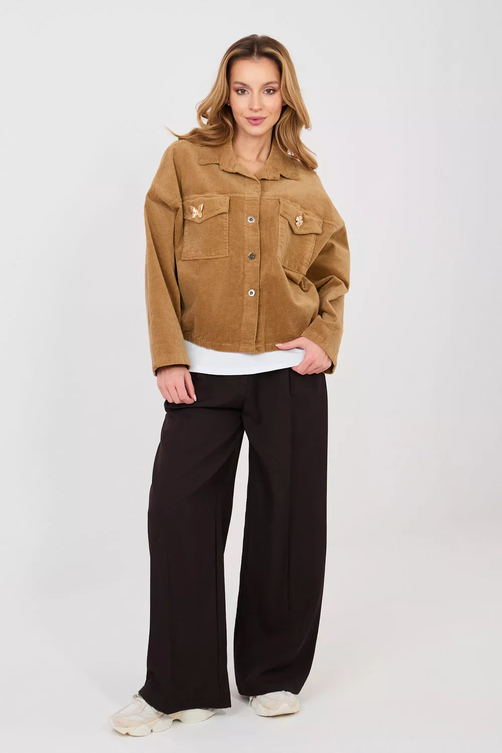 Kordoiu striukė modelis 224987 Rue Paris