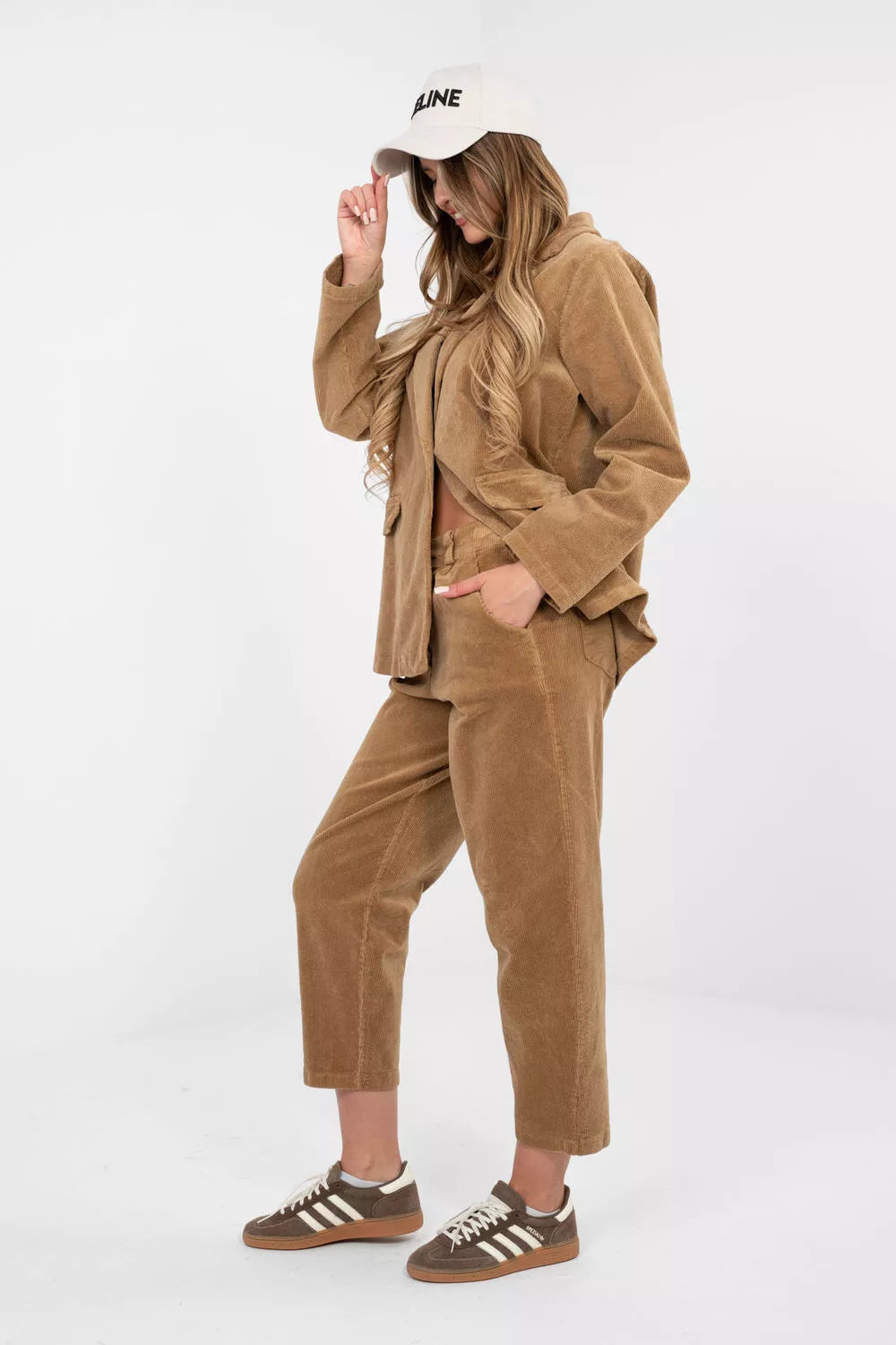 Kordoininės kelnės modelis 224996 Rue Paris