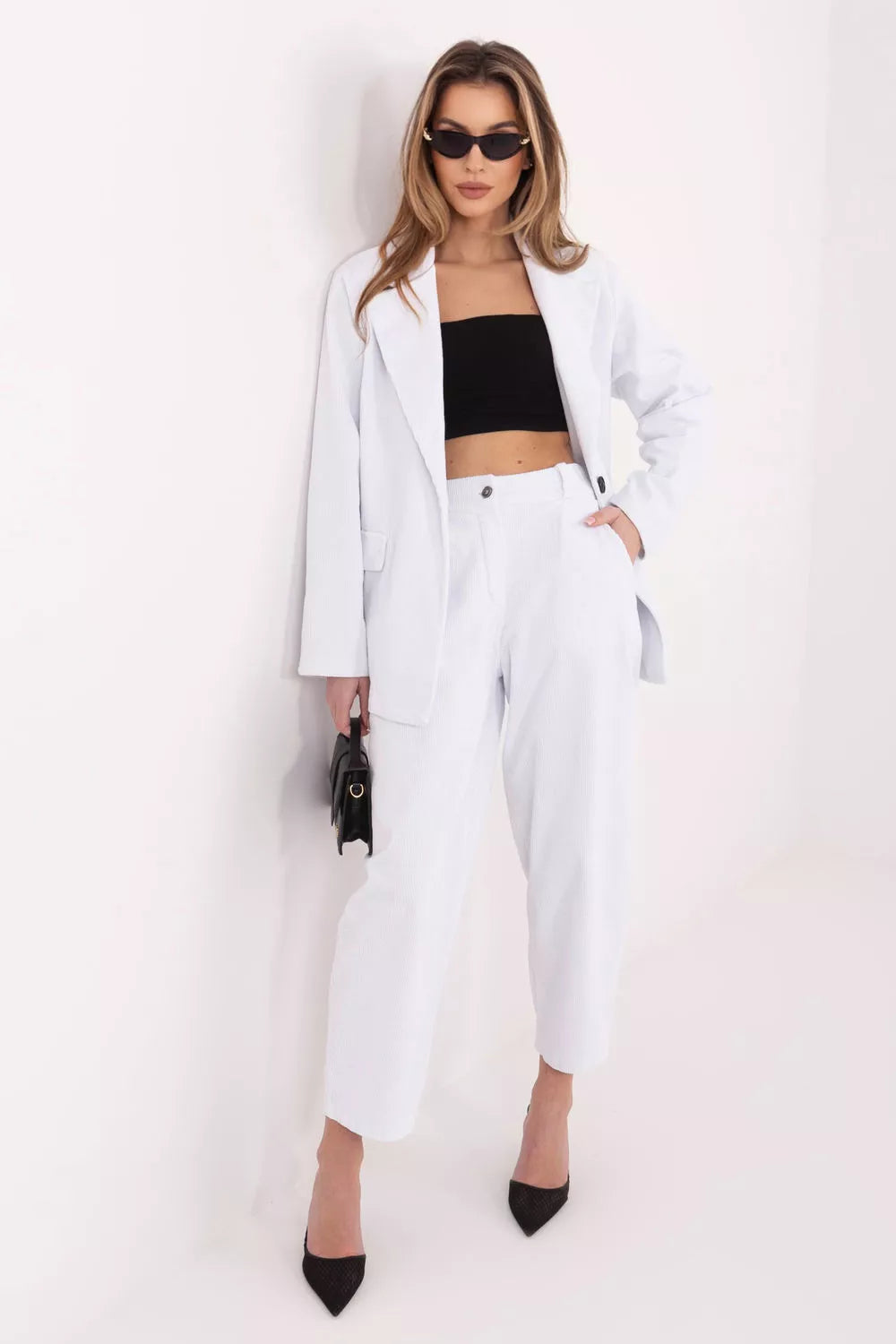 Kordoininės kelnės modelis 224997 Rue Paris