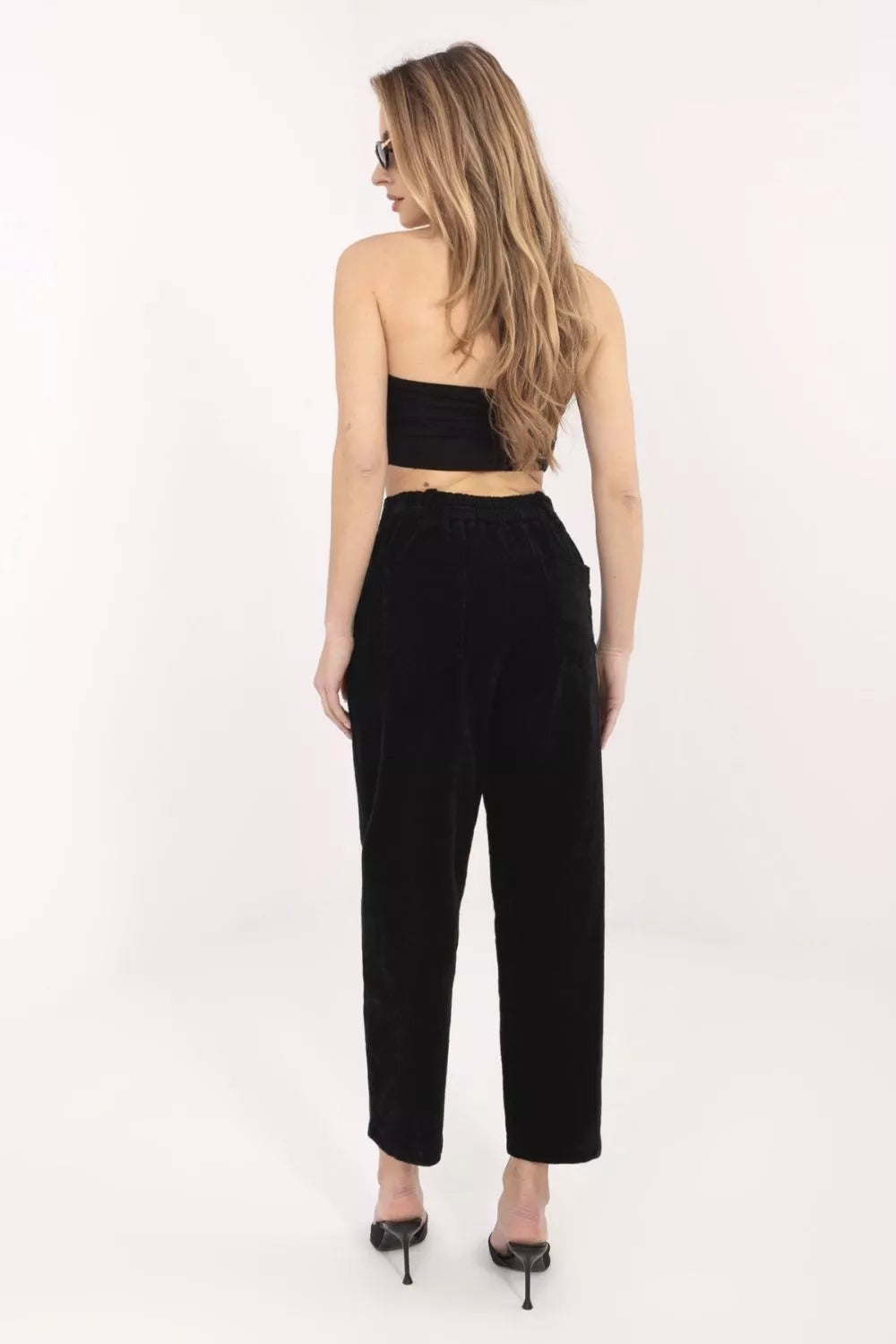 Kordoininės kelnės modelis 225001 Rue Paris