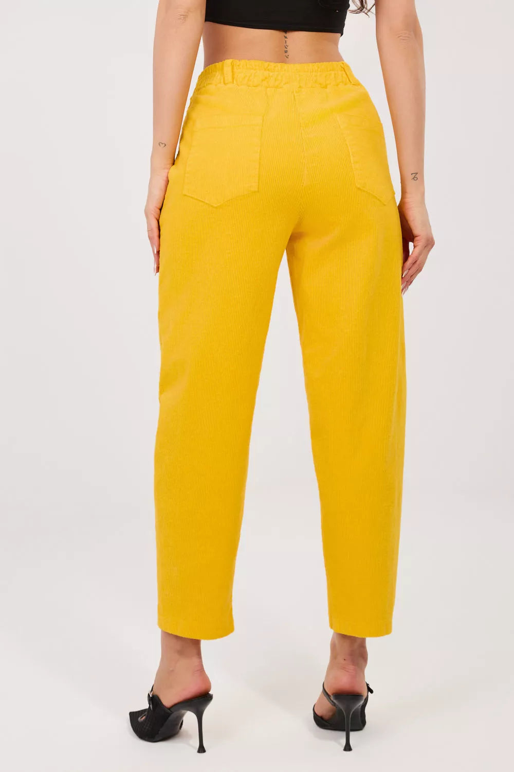 Kordūrinės kelnės, modelis 225085 Rue Paris