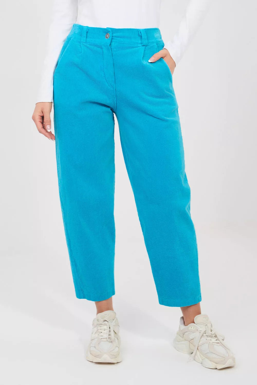 Kordoiro kelnės, modelis 225086 Rue Paris