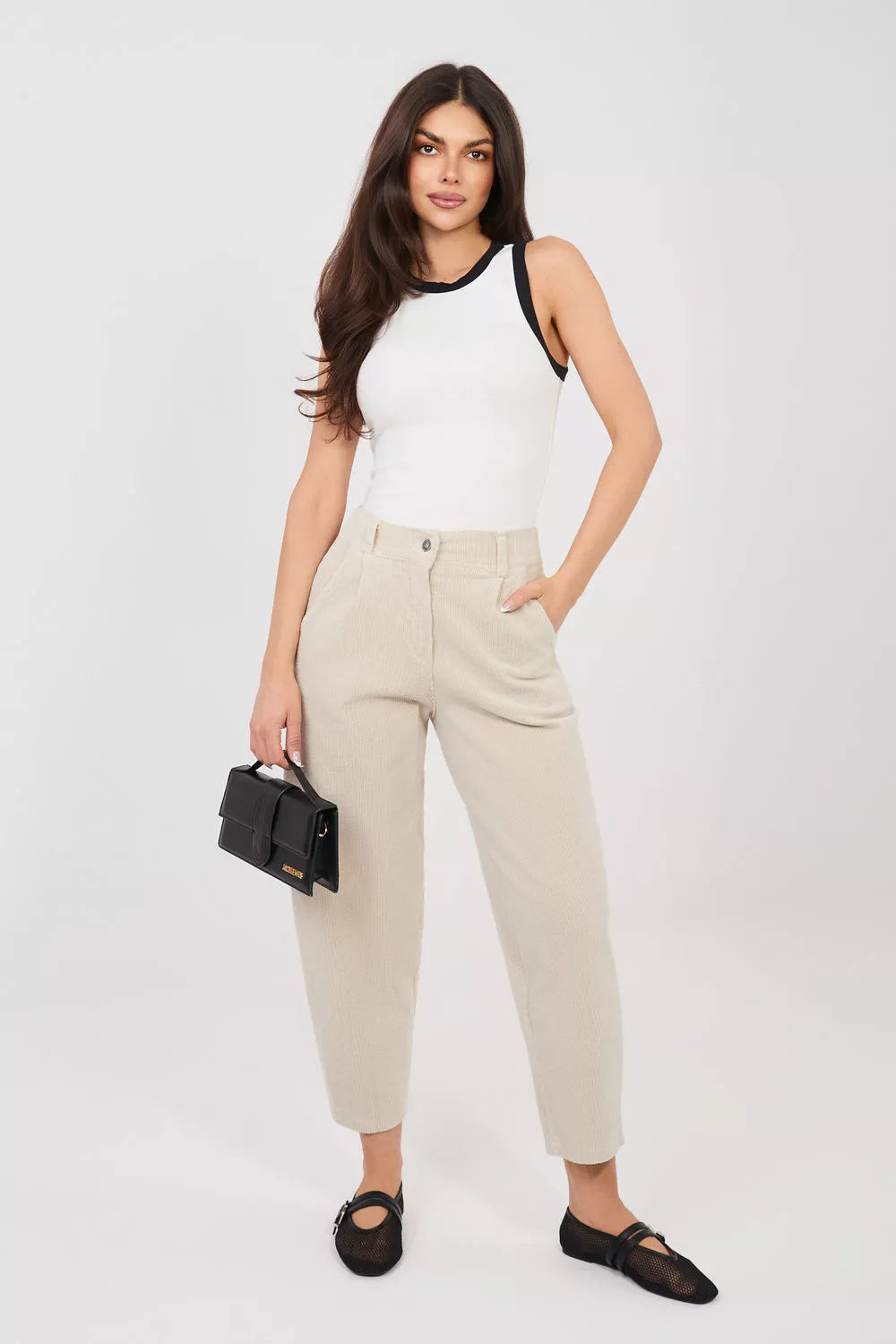 Kordurines kelnės modelis 225088 Rue Paris