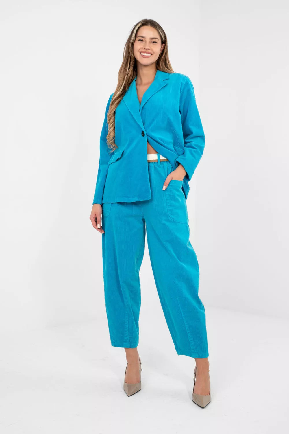 Kordoininės kelnės modelis 225093 Rue Paris