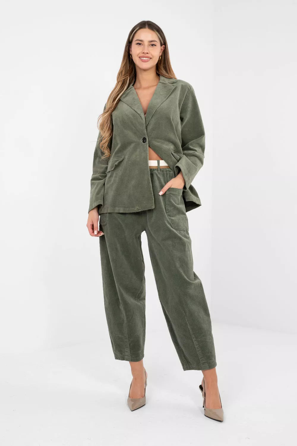 Velinės kelnės, modelis 225094 Rue Paris