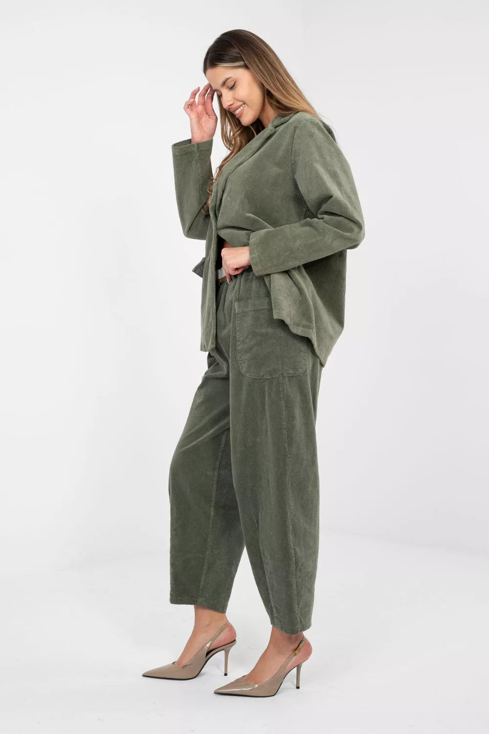 Velinės kelnės, modelis 225094 Rue Paris