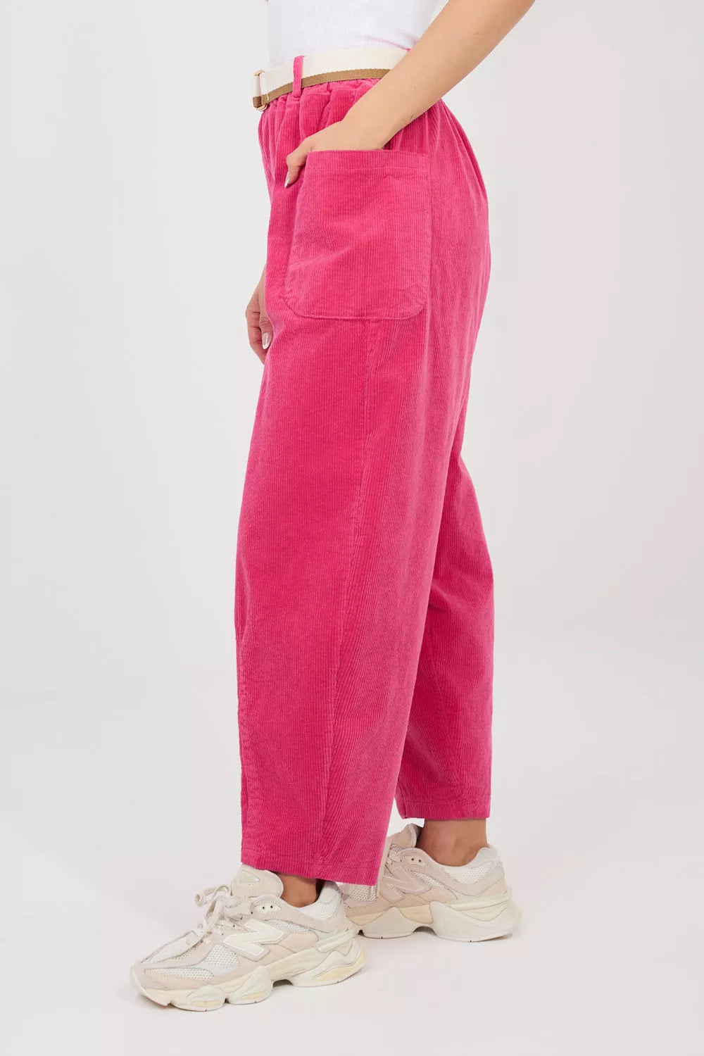 Velvet kelnės modelis 225095 Rue Paris