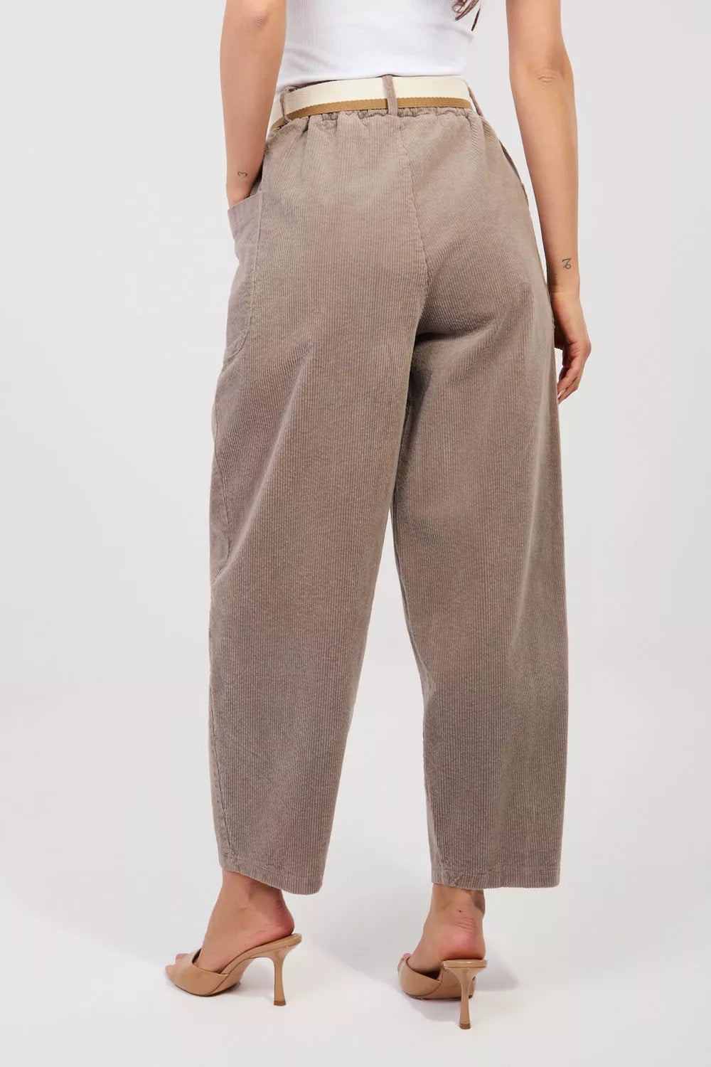 Kordiruotos kelnės 225097 Rue Paris modelis