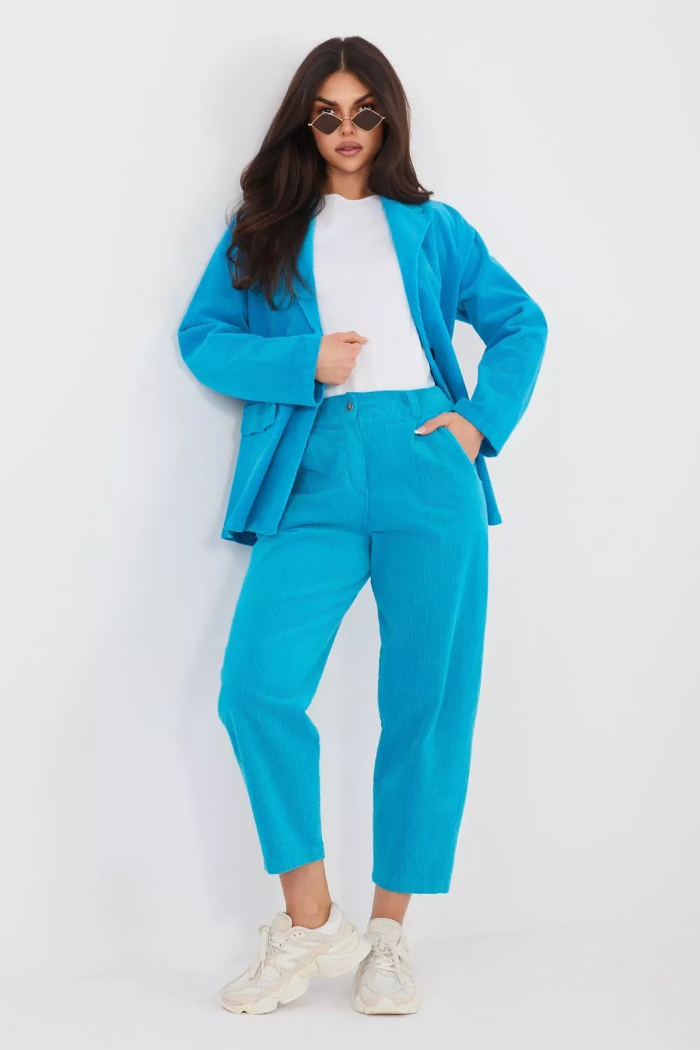 Kordoiro kelnės, modelis 225086 Rue Paris