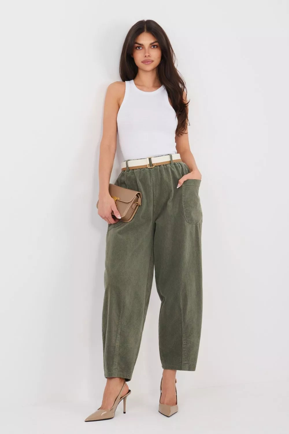 Velinės kelnės, modelis 225094 Rue Paris
