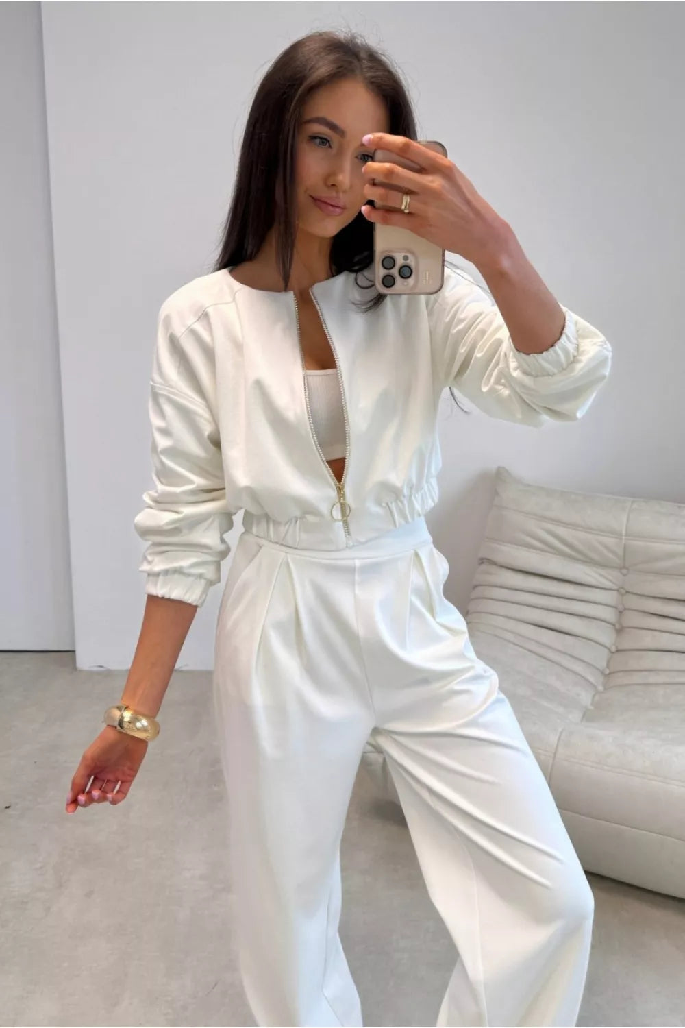 Moteriškos kelnės modelis 225270 Roco Fashion