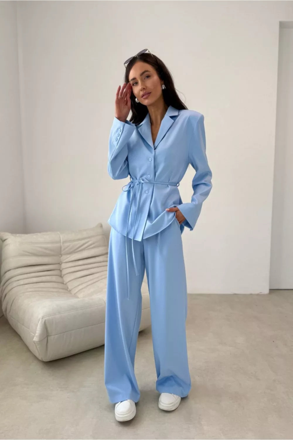 Ilgo rankovės marškiniai, modelis 225285 Roco Fashion