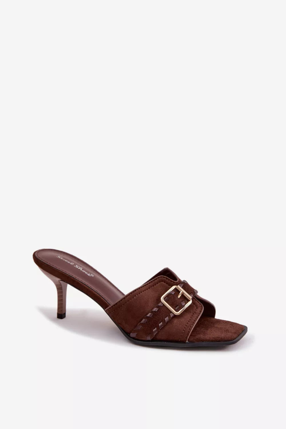 Basutės su kulnu, modelis 225372 "Step in style"