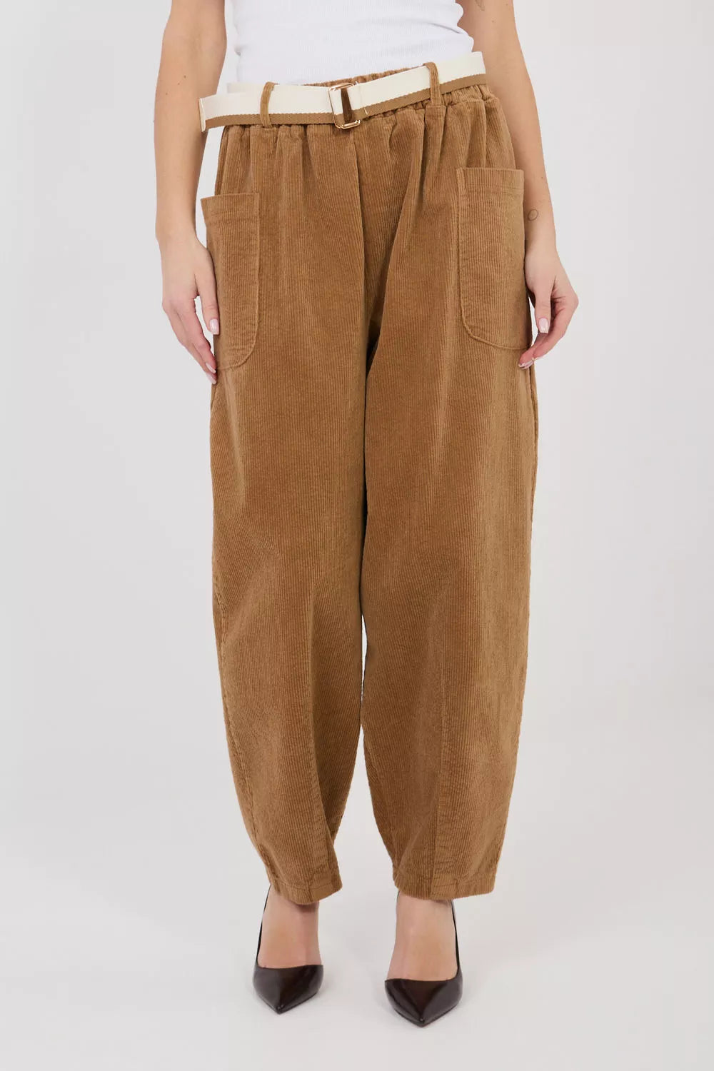 Kordėriau kelnės modelis 225424 Rue Paris