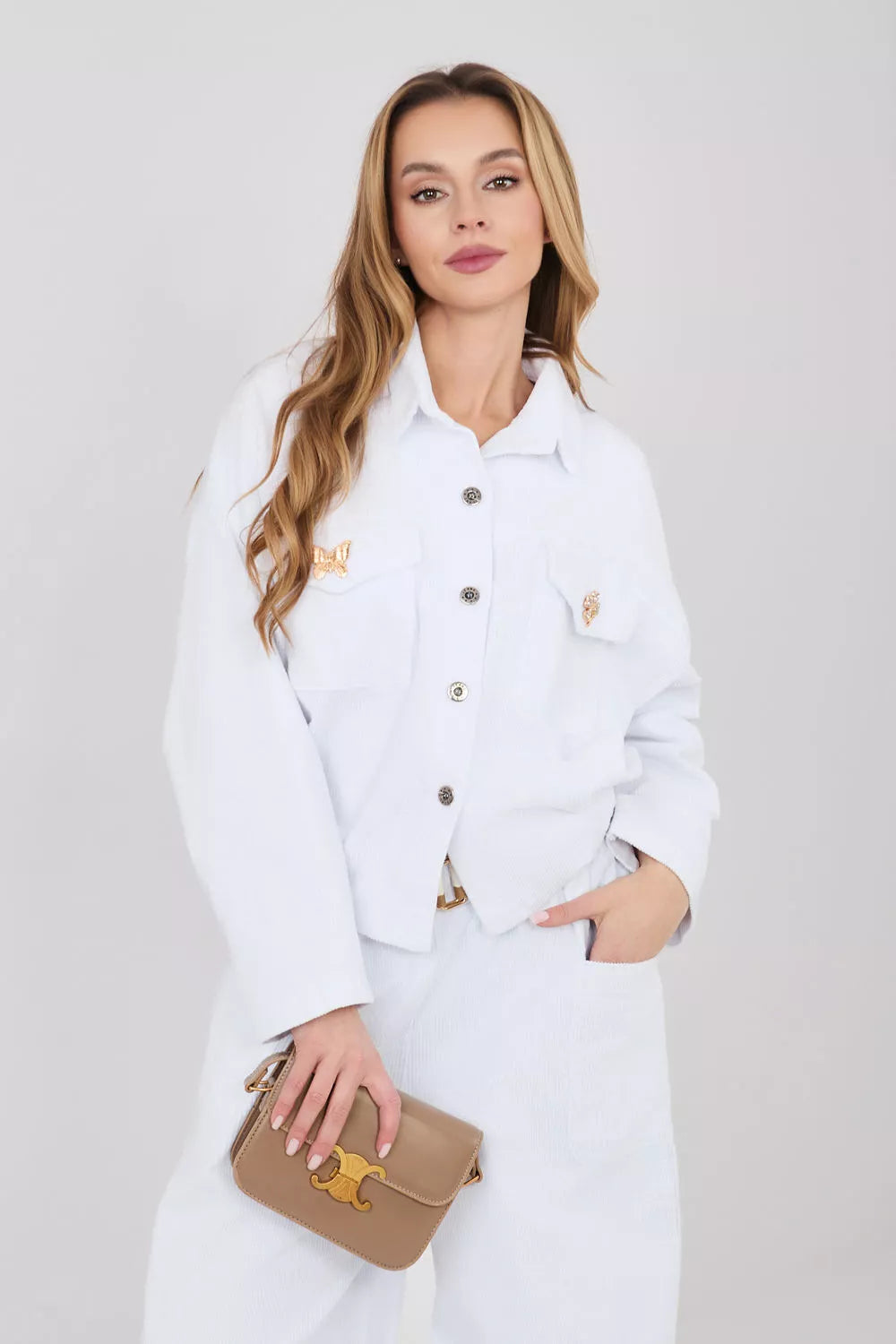 Kordoininė striukė modelis 225427 Rue Paris