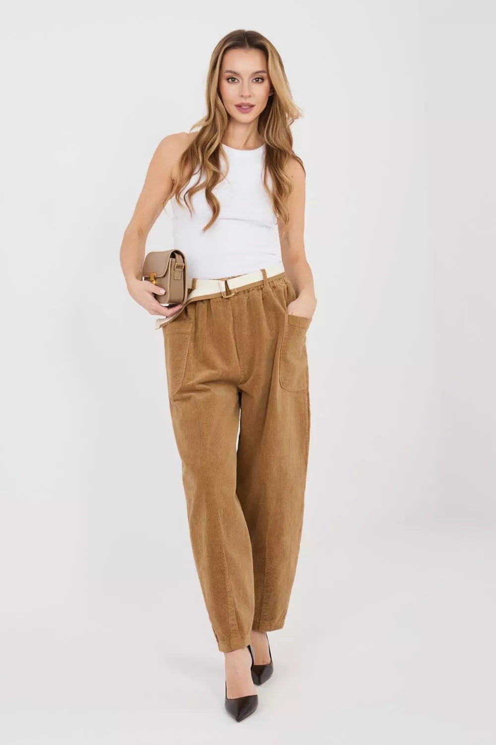 Kordėriau kelnės modelis 225424 Rue Paris
