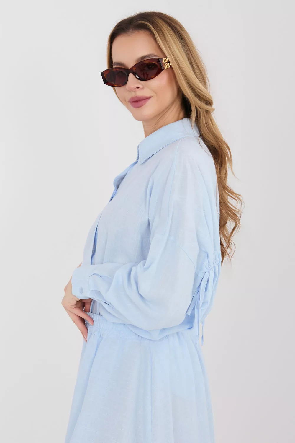 Marškiniai ilgomis rankovėmis modelis 225513 Italy Moda