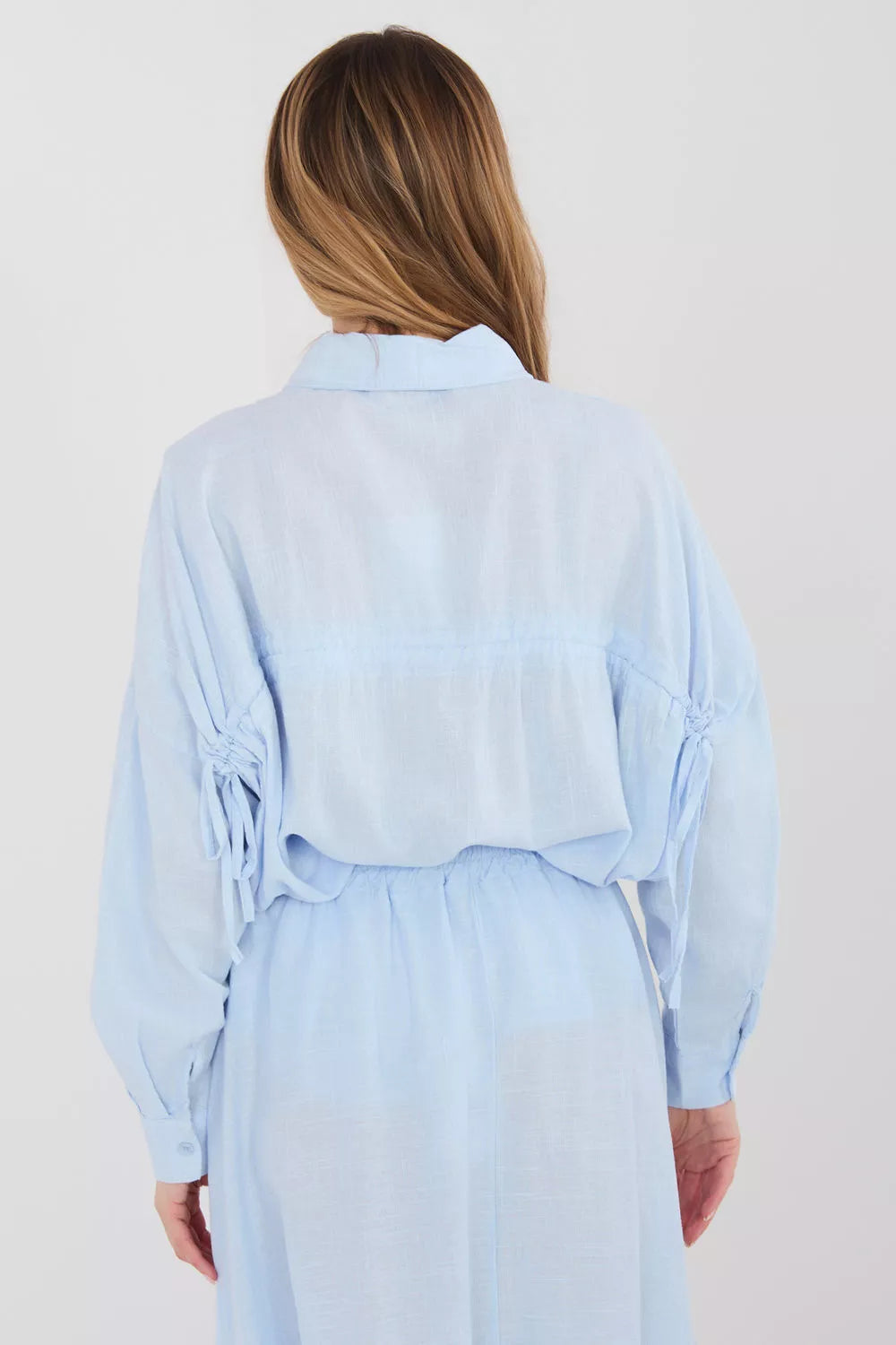 Marškiniai ilgomis rankovėmis modelis 225513 Italy Moda
