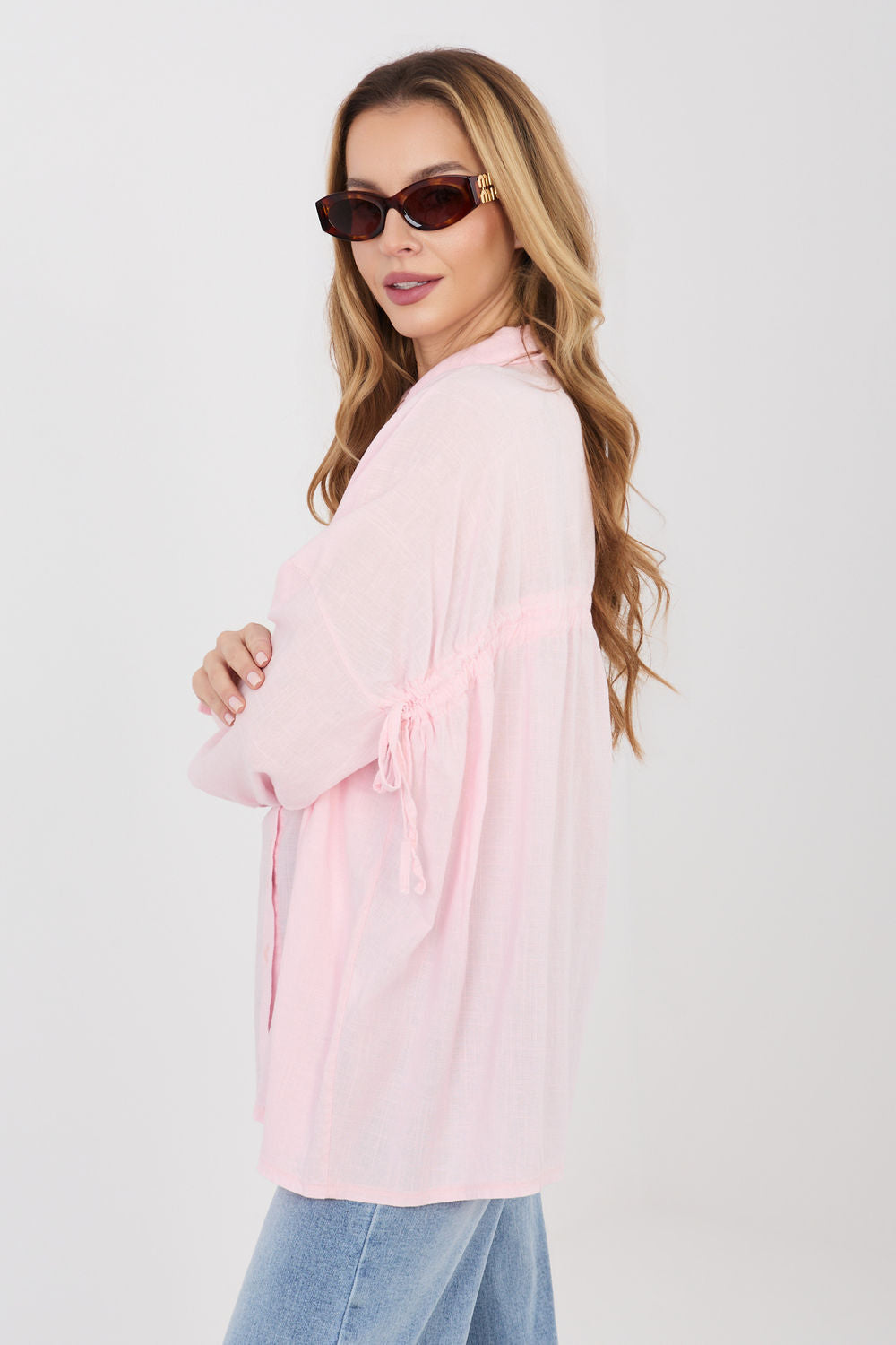 Marškiniai ilgomis rankovėmis modelis 225514 Italy Moda