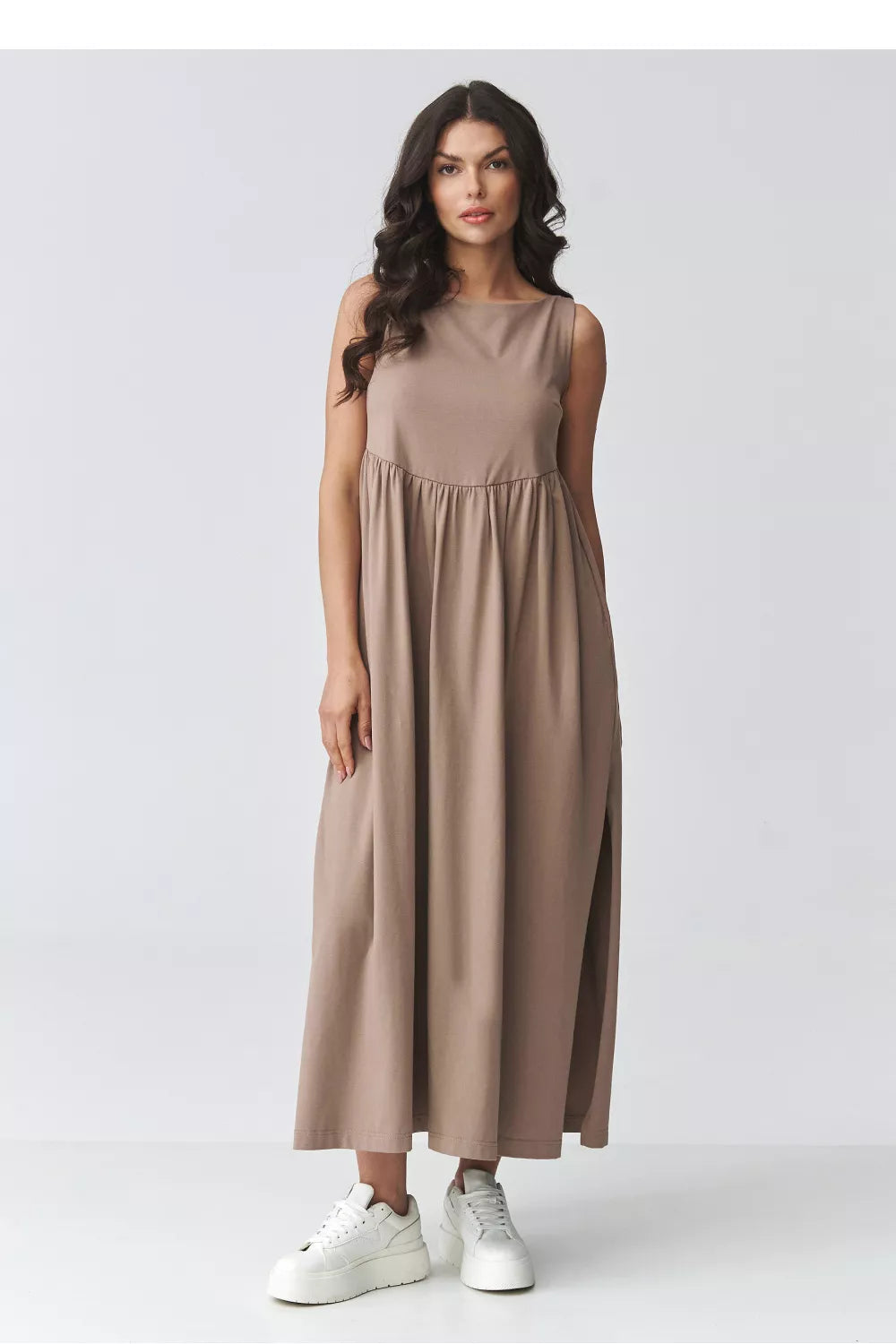 Dieninė suknelė modelis 225637 Makadamia