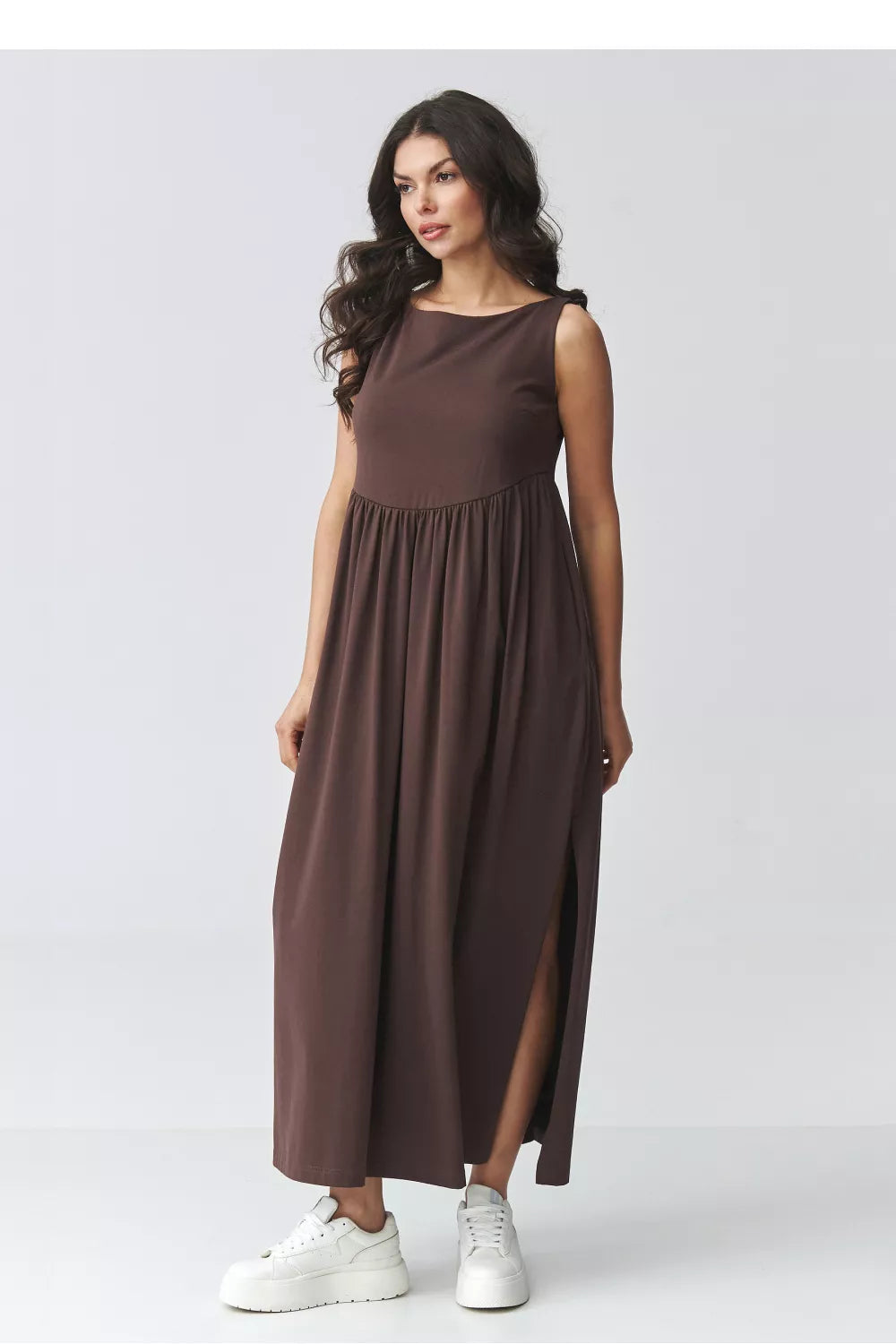 Dieninė suknelė modelis 225639 Makadamia