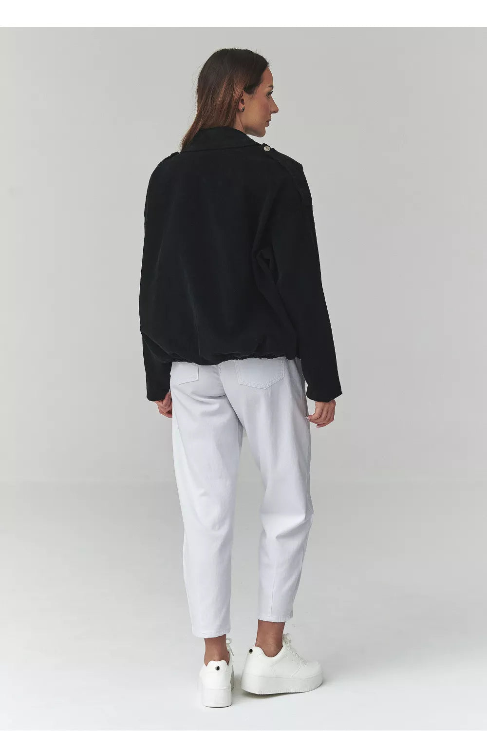 Kordoinė striukė modelis 225693 Makadamia