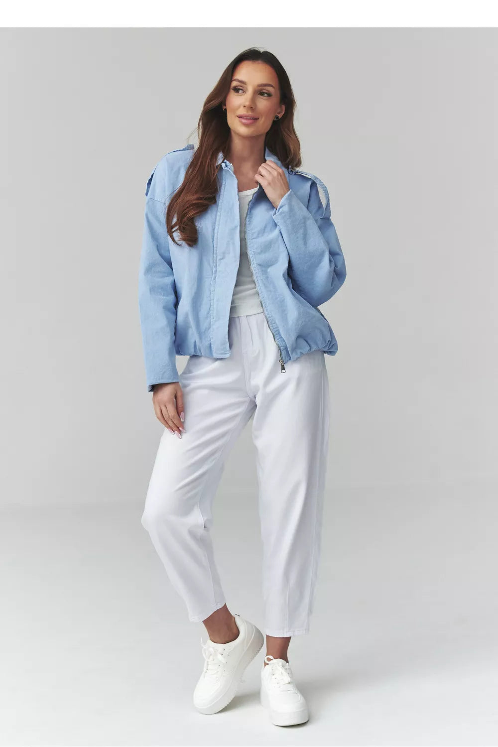 Kordiniu striukė modelis 225694 Makadamia