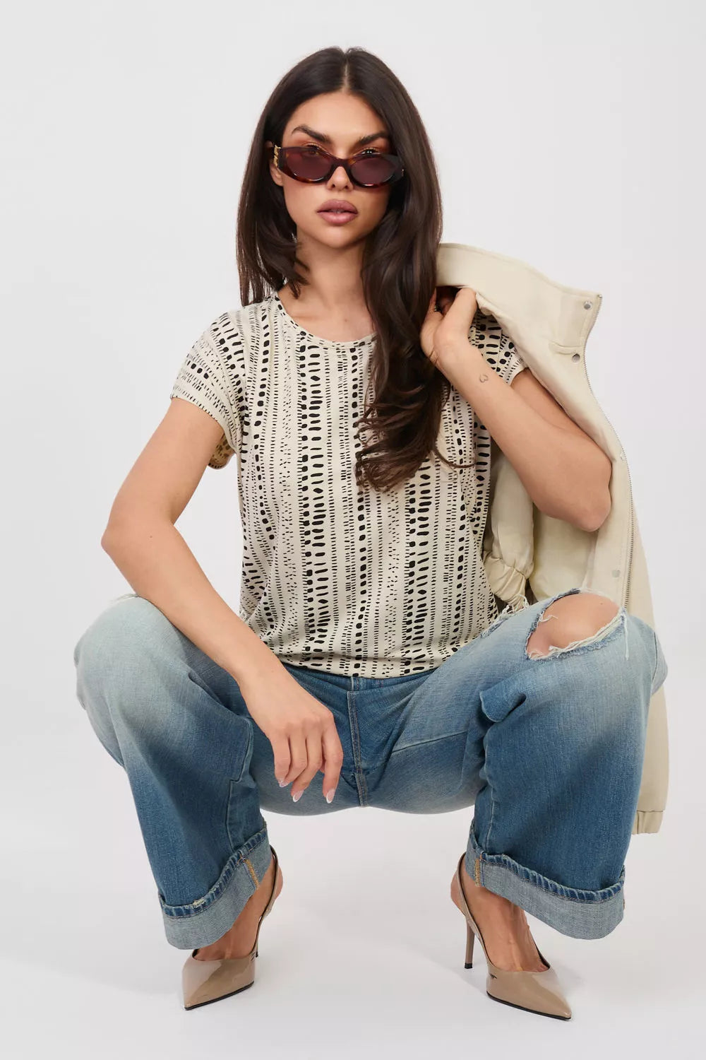 Blouse modelis 225715 Sublevel